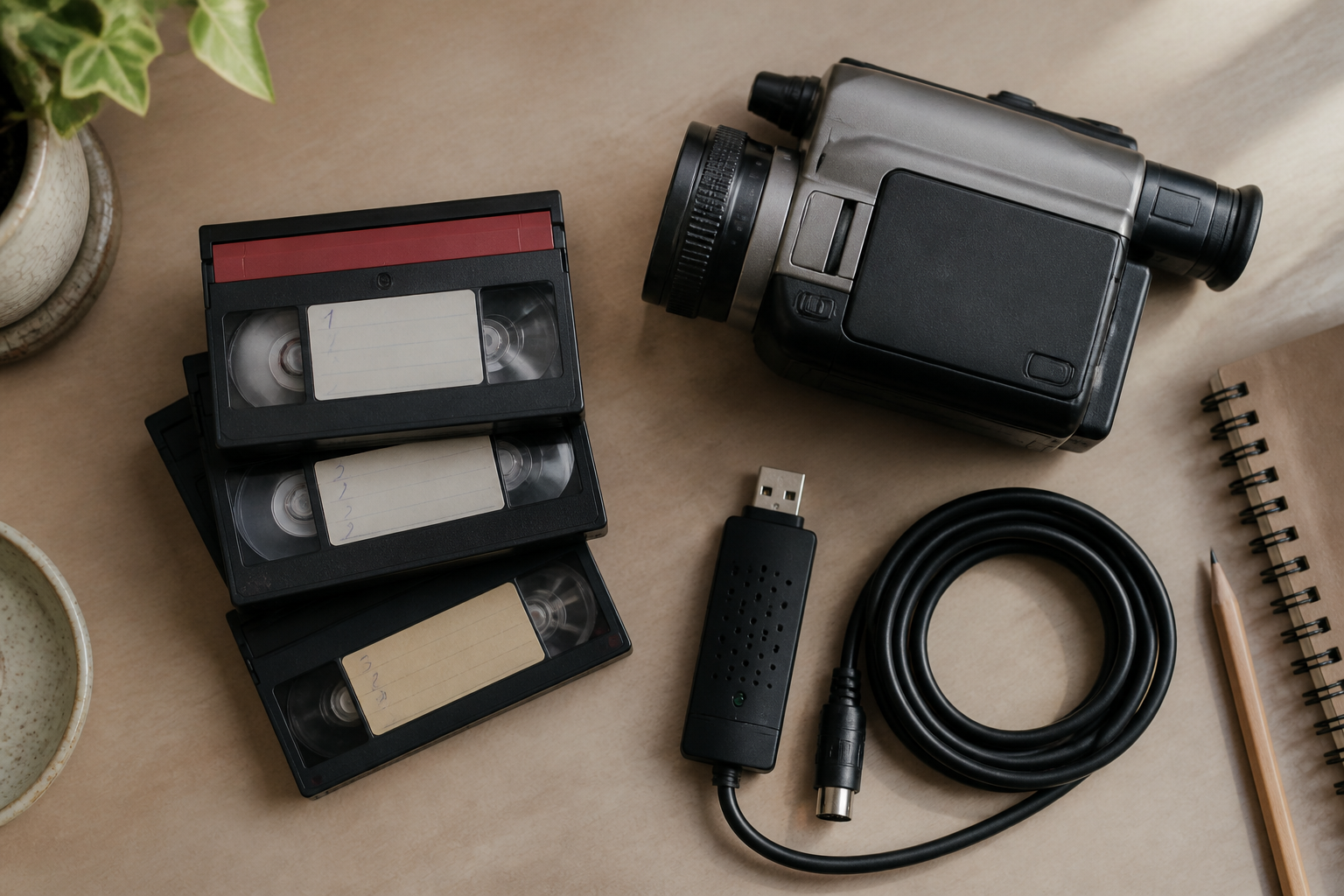 Cassette Video8 et Hi8 : 7 étapes fiables pour numériser vos films de famille